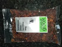 Mängden socker i Australian Dried Sultanas