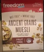 Mängden socker i Ancient grains muesli