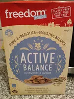 Mängden socker i Active balance buckwheat & quinoa