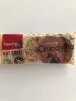 Mängden socker i 35G Crunchola Choc Chip Bar