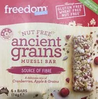 Mängden socker i Ancient grains muesli bar