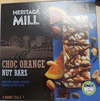 Mängden socker i Choc Orange Nut Bars