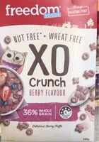 Mängden socker i XO crunch berry flavour