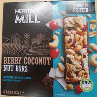 Mängden socker i Berry Coconut Nut Bars