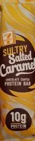 Mängden socker i Salted Caramel chocolate coated protein bar