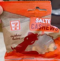 Mängden socker i Salted cashews