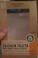 Mängden socker i Chicken Fajita with Tomato Salsa & Cheese