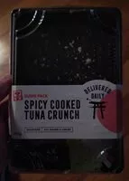 Mängden socker i 7/11 Spicy Cooked Tuna Crunch Sushi Pack