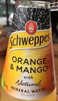 Mängden socker i Schweppes Orange & Mango