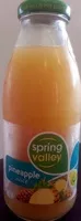 Mängden socker i Spring Valley pineapple juice