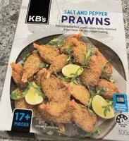 Mängden socker i Salt & pepper prawns