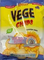 Mängden socker i Vege chips