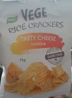 Mängden socker i Tasty Cheese Rice Crackers