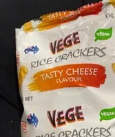 Mängden socker i Tasty cheese flavour rice crackers