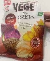 Mängden socker i Vege Deli crisps