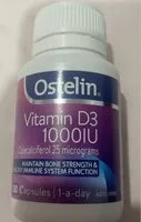Mängden socker i Vitamin D3 1000IU