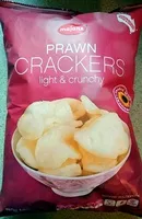 Mängden socker i Prawn Crackers Light and Crunchy