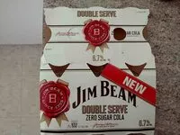 Mängden socker i Double Serve Zero Sugar Cola