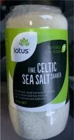 Mängden socker i Fine celtic sea salt