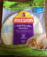 Mängden socker i Tortillas original