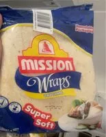 Mängden socker i Mission wraps originals