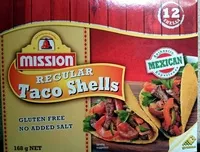 Mängden socker i Taco Shells