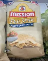 Mängden socker i White corn strips deli style