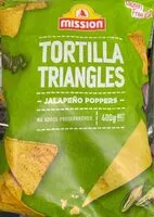 Mängden socker i Tortilla Triangles