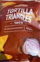 Mängden socker i Tortilla triangles