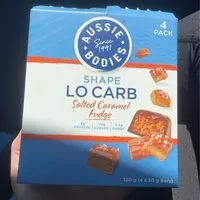 Mängden socker i Shape lo carb sated caramel fudge