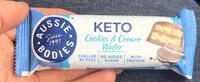 Mängden socker i KETO cookies & cream wafer