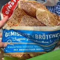 Mängden socker i Gemischte Brötchen