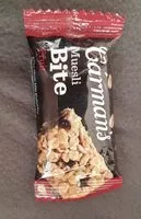 Mängden socker i Carman's muesli bite