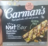 Mängden socker i Roasted nut bar