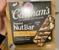 Mängden socker i Dark Choc, Coconut & Macadamia NutBar