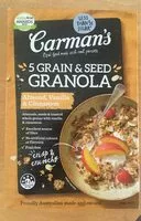Mängden socker i 5 grain & seed granola