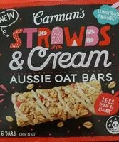 Mängden socker i Strawbs and cream Aussie Oat Bars