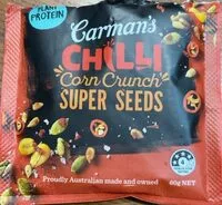 Mängden socker i Chilli Corn Crunch Super Seeds