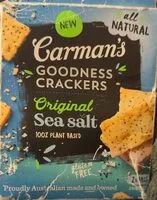 Mängden socker i Goodness crackers