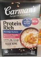 Mängden socker i Protein Rich Almond, Vanilla & Cinnamon