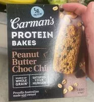 Mängden socker i penut butter choc chip protein bakes