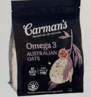 Mängden socker i Carmens Omega 3 Australian Oars From Linseed and Chia