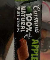 Mängden socker i Apple Fruit Straps