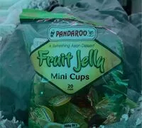 Mängden socker i Fruit jelly mini cups