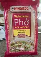 Mängden socker i Vietnamese Pho Rice Noodle