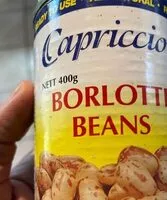 Mängden socker i Borlotti beans
