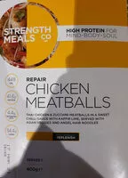 Socker och näringsämnen i Strength meals co