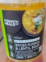 Mängden socker i Spiced Lentil and Pumpkin soup