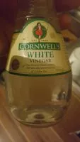 Mängden socker i Cornwell's White Vinegar