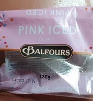 Mängden socker i Pink iced donut